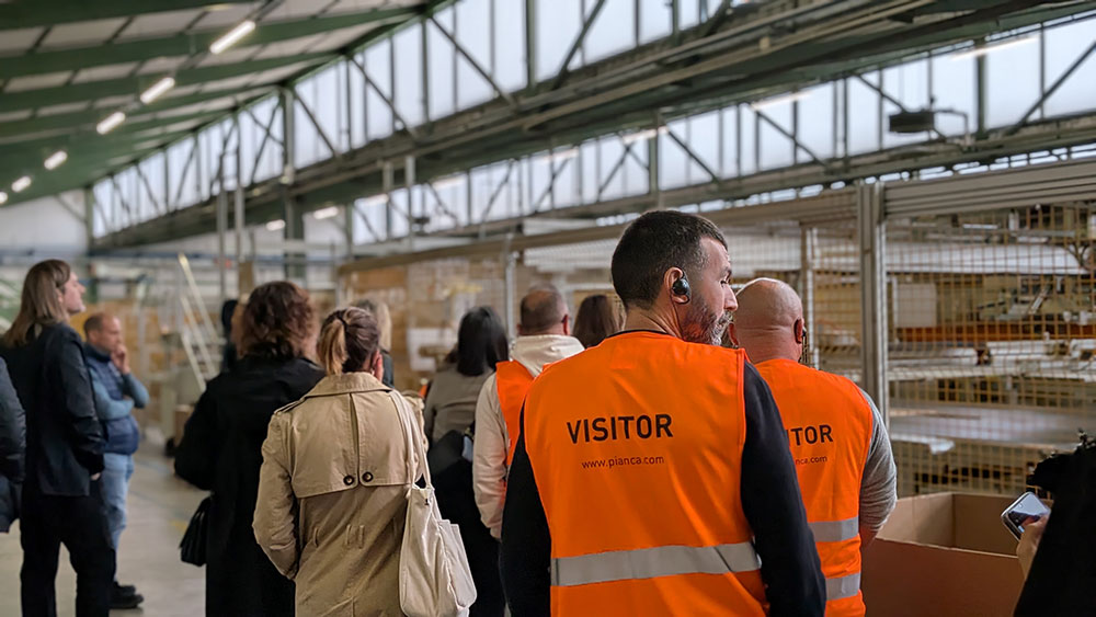 MIRSA visita les instal·lacions de Pianca a Venècia